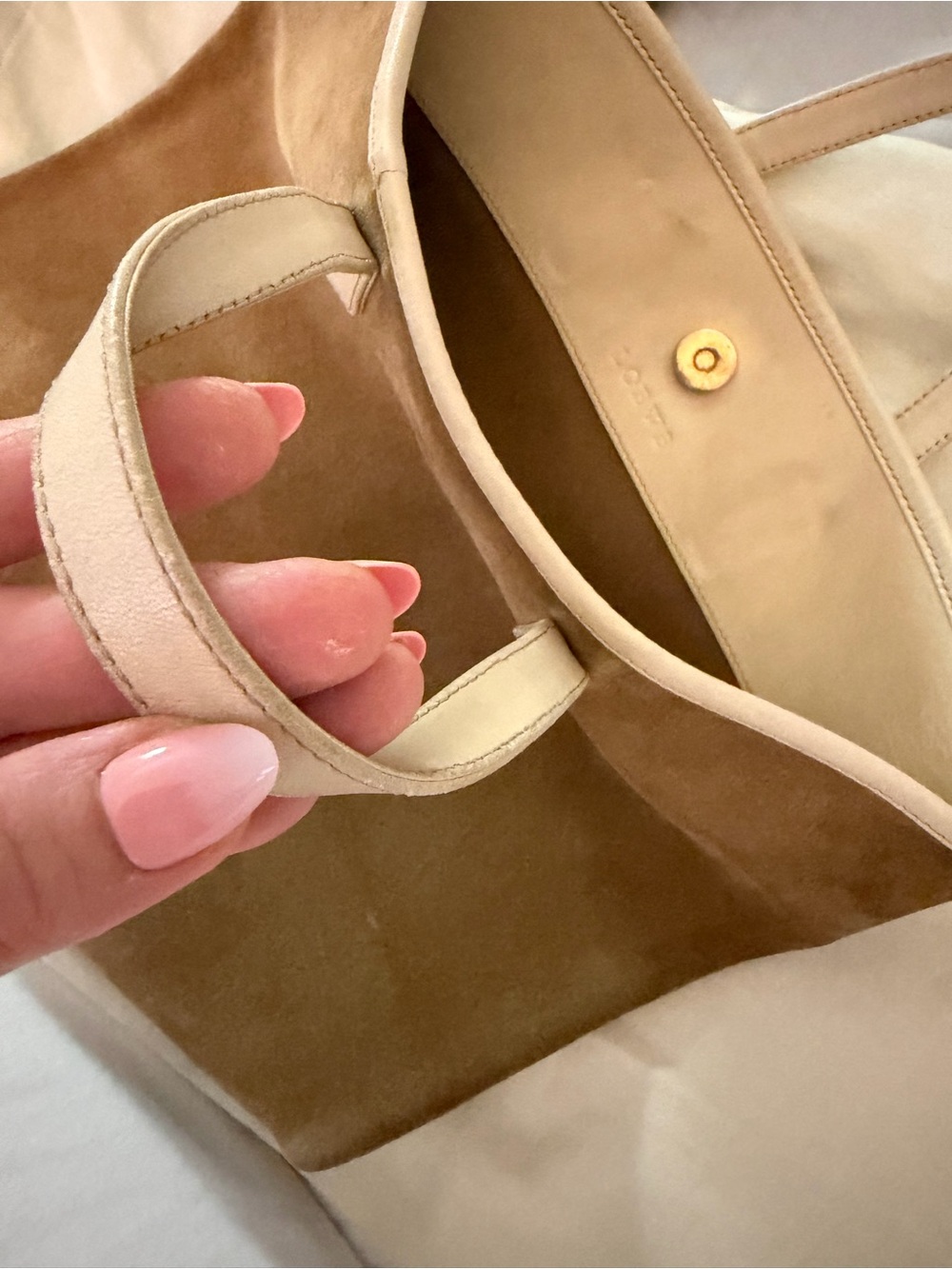 authentic stunning LOEWE Suede Tote Bag – Dust Bag Included - Picture 2 of 13